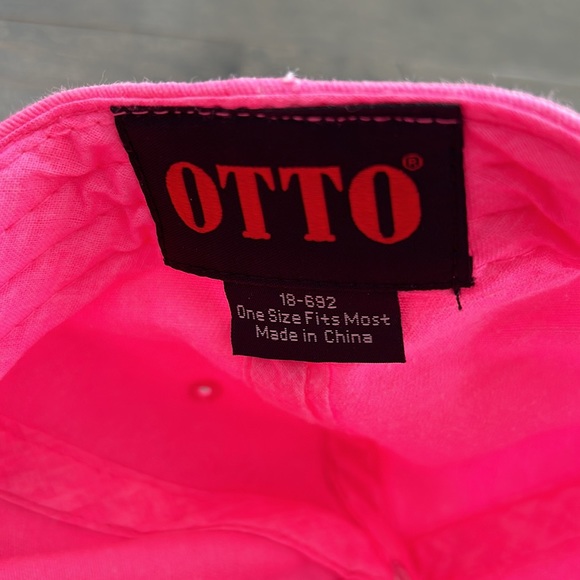 ALL SHE WROTE NOTES Confetti Vibes Ball Cap, Fluorescent Pink Fashion Casual - Picture 6 of 12